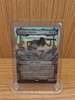 MTG Curious Colossus Showcase FOIL Lorwyn Eclipsed ECL #298 Mythic NM Pack Fresh