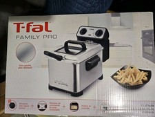 T-Fal Family Pro 3L Deep Fryer - 120V 1600W Timer Stainless Countertop