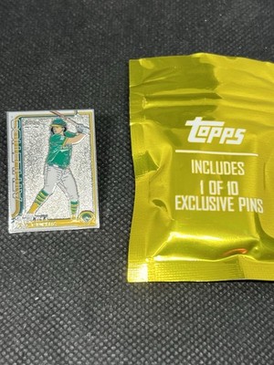 Nick Kurtz 2025 Topps Update Series (SSP) Rookie Enamel Pin Box Topper Athletics