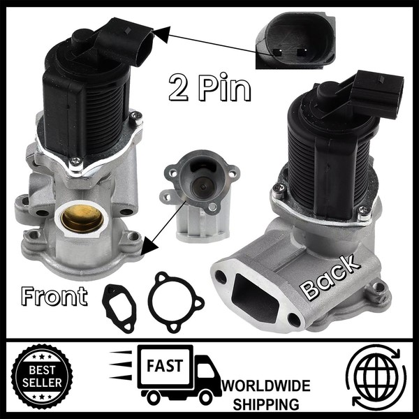EGR Ventil FüR Opel Vauxhall Corsa MK3 1.3 Cdti 2006-2015-image