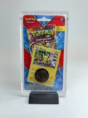 XY Era Pokémon Blister Case Acrylic Display 1-Pack Promo & Coin Protector STAND