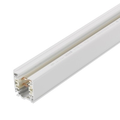 3-Phasen Stromschiene Aufbau weiß 2m - NORDIC-ALUMINIUM GLOBALtrac XTS4200-3