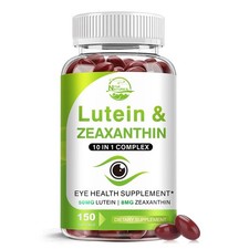 Lutein and Zeaxanthin Supplements, Eye Vitamin  150 Count Pack of 1 