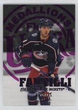 2023 Upper Deck Fleer Ultra Medallions Platinum 56/100 Adam Fantilli #M-16 0b6z