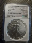 2022 W Burnished Silver Eagle MS70 NGC .. First Releases