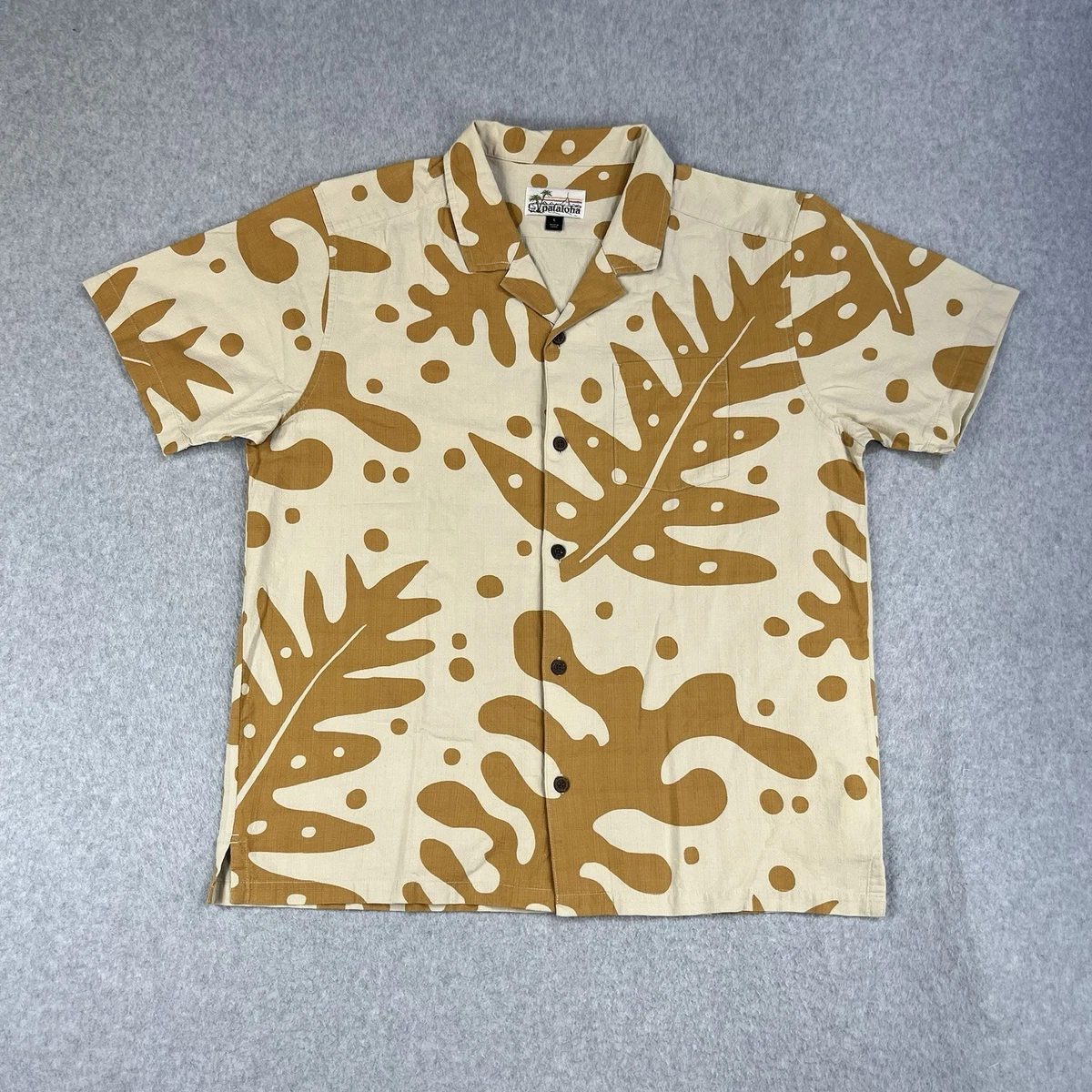 Patagonia Short Sleeve Hawaiian Casual Button-Down Shirts for Men