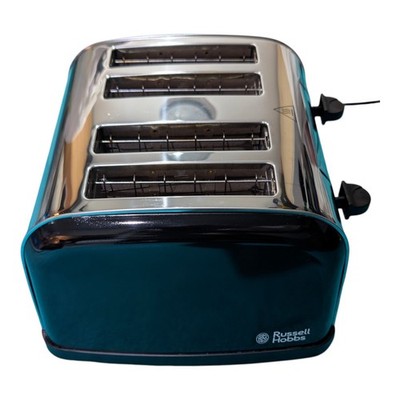 Russell Hobbs Worcester 4 Scheiben Schwarz Toaster 28360 7 Einstellungen Auftauen