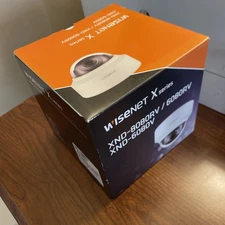 *new* XND-8080RV Wisenet x Series Hanwha Techwin IR Dome Camera 5MP 30fps PoE