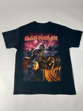 Iron Maiden Transylvania Vampire Graphic T-Shirt Black
