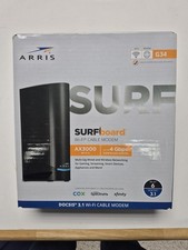 ARRIS Surfboard G34 DOCSIS 3.1 Wi-Fi 6 AX3000 Cable Modem Router Combo