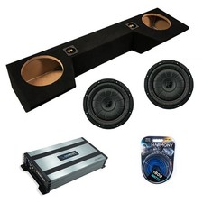 Kicker 43CVT102 10" Subwoofer Fits 19-25 Dodge Ram Quad Cab w/ HA-A800.1 Amp