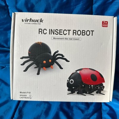 *New* Remote Controlled Insect Robot Ladybug Stem Learning Toy DIY For Kids