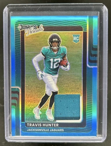 2025 Donruss Optic Travis Hunter Neon Blue (RAW)