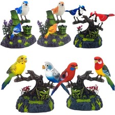 Talking Parrot, Realistic Singing Parrot, Sparrow Bird Repeats What You Say Toy