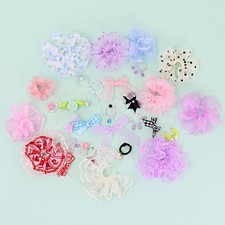 3 Set Random Accessories For Mini Pet Shop Kid Birthday Gift Dress Bow Necklace