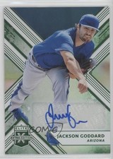 2018 Panini Elite Extra Edition Emerald Auto /25 Jackson Goddard #141 Auto 1p5