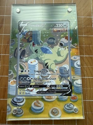 Tyranitar V SWSH05 155 Battle Styles Pokemon Magnetic 🧲 Extended Art Case 
