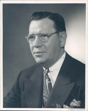 1960 Photo Morris Shapiro Brookline Leader Community Affairs Chairman Business