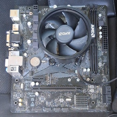 ASRock A320M-HDV R4.0 MicroATX AMD Socket AM4 DDR4 SDRAM Motherboard *read Desc