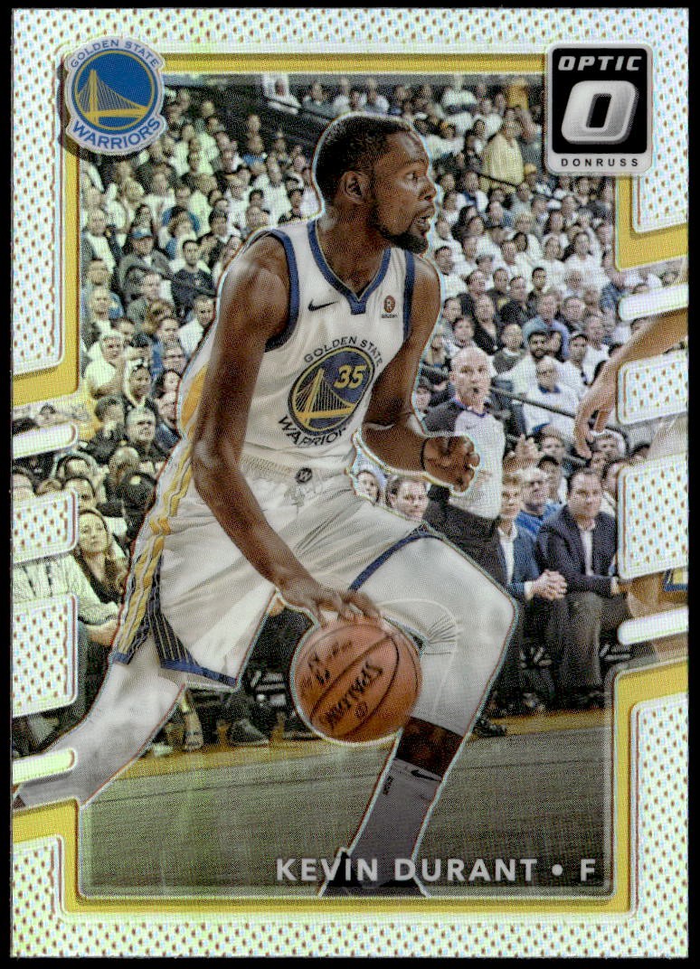 2017-18 Donruss Optic #47 Kevin Durant Fast Break Holo E1