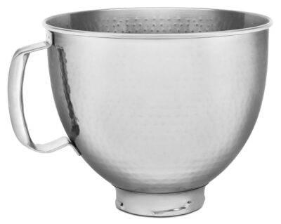 5 Quart Hammered Stainless Steel Bowl for KitchenAid Tilt Head Stand Mixers