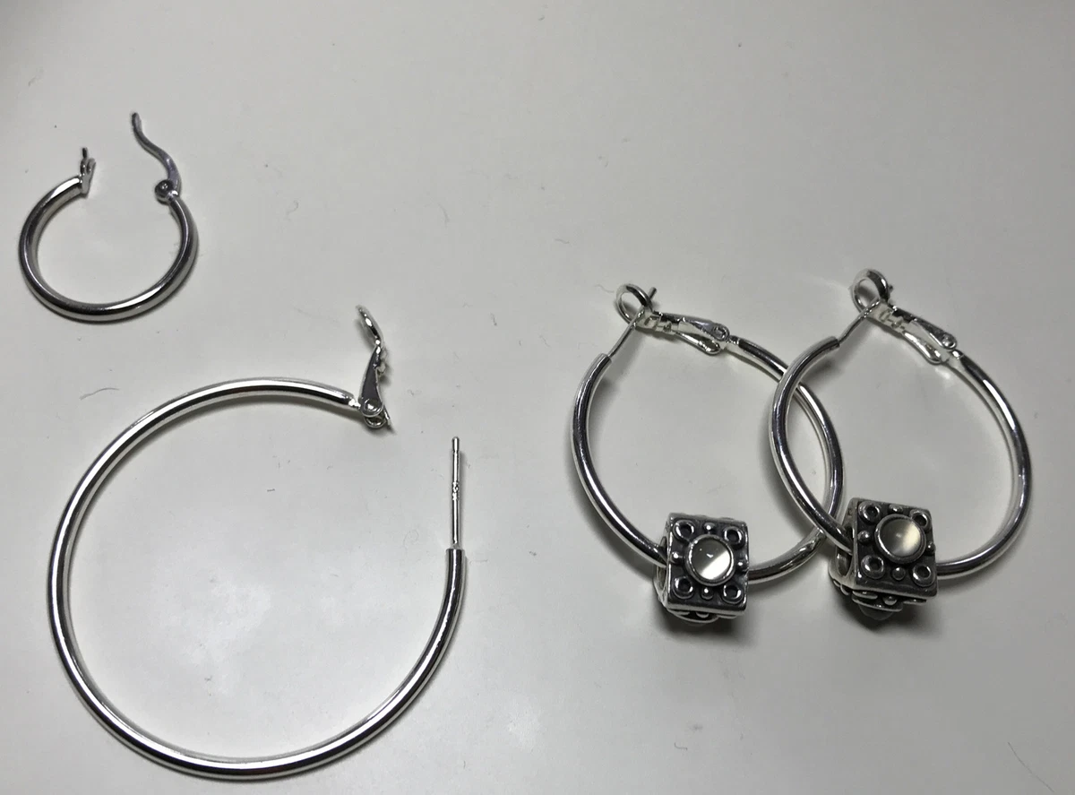 Pandora triangle best sale earrings