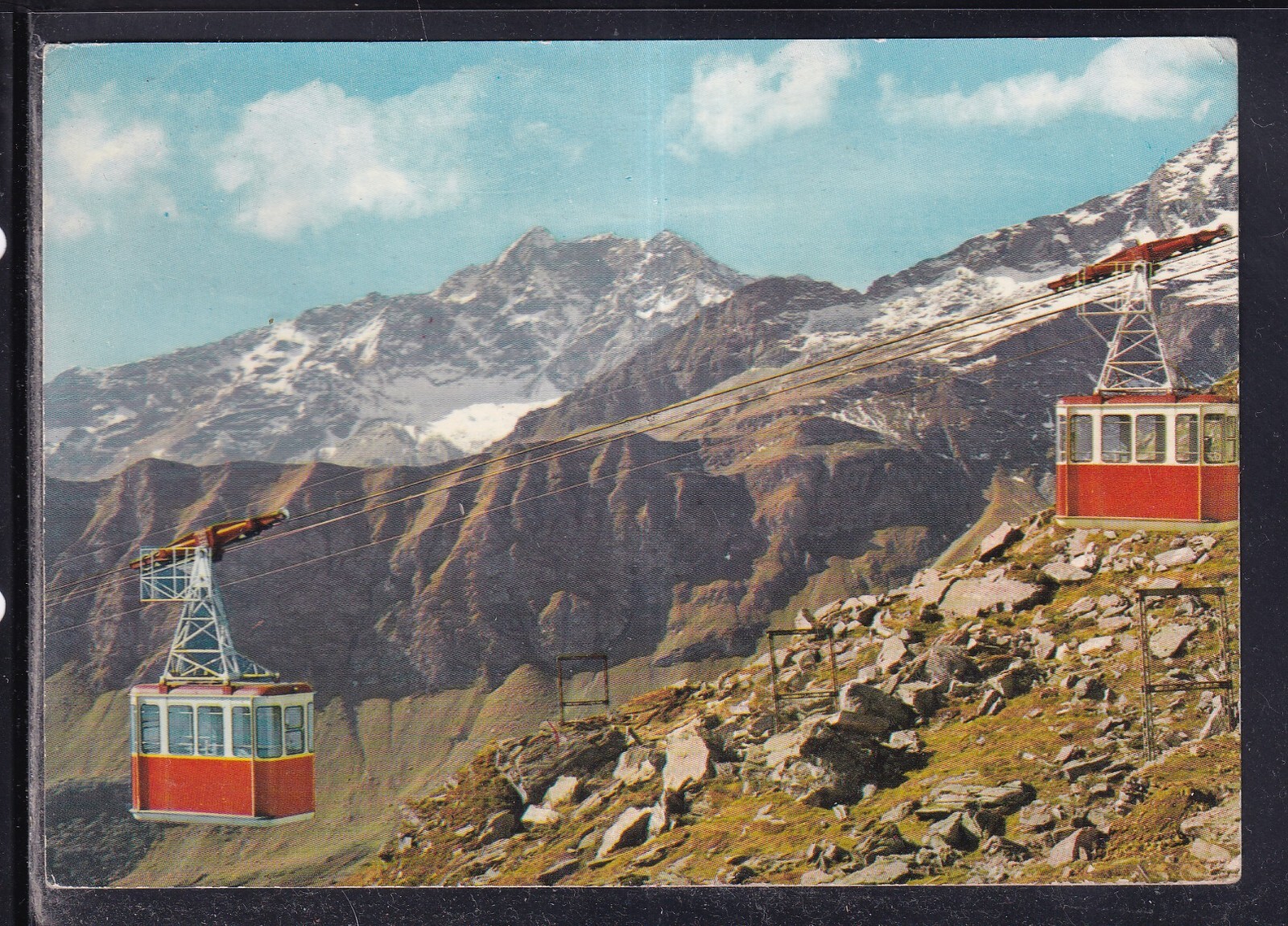 Cartolina Valsesia Monte Rosa La Nuova Funivia AB1632