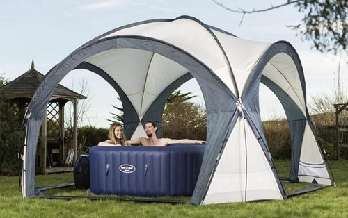 Lay-Z-Spa Hot Tub Pool Dome Gazebo 