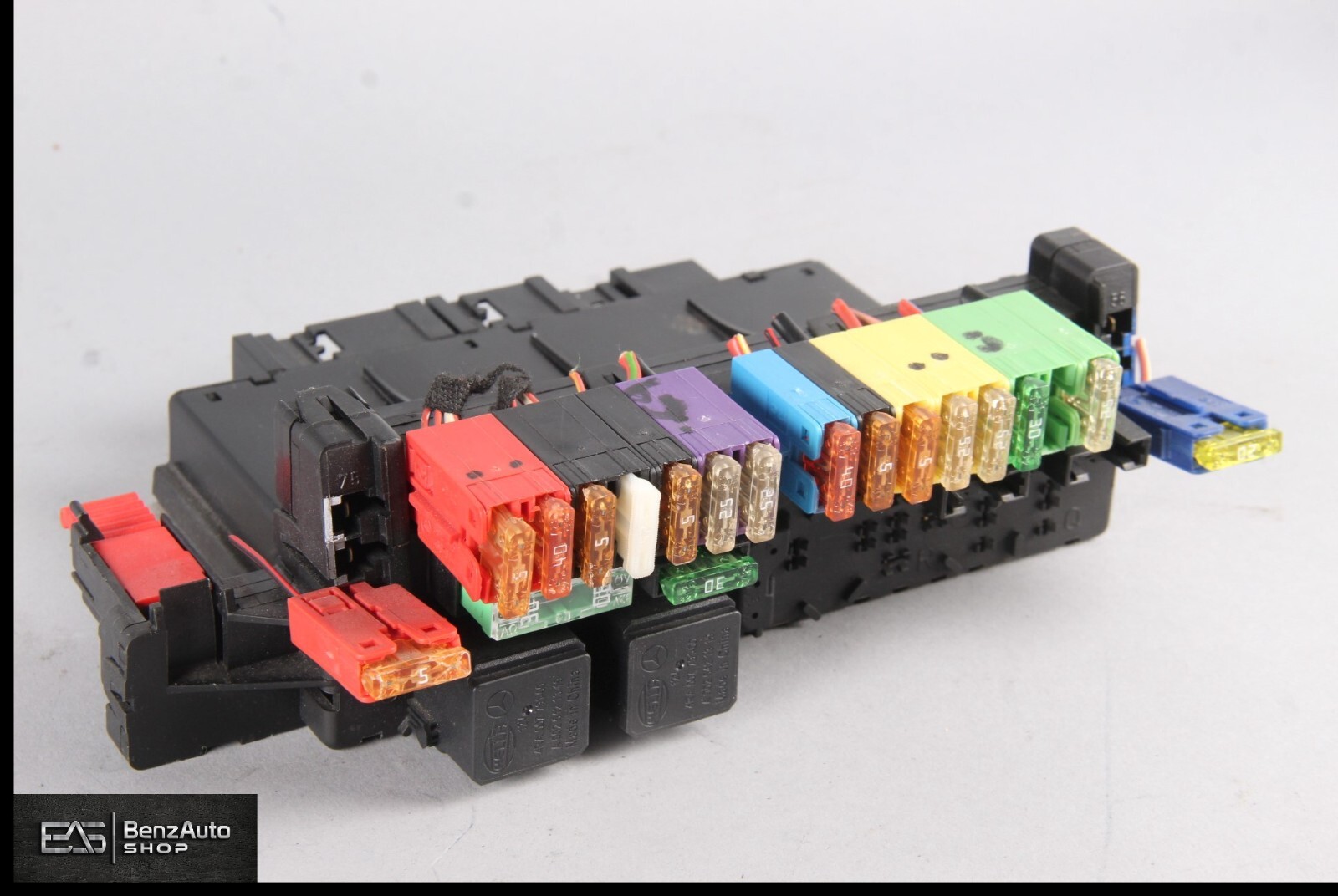 03-12 Mercedes R230 SL500 SL55 AMG SL550 Rear SAM Fuse Box Relay Module OEM