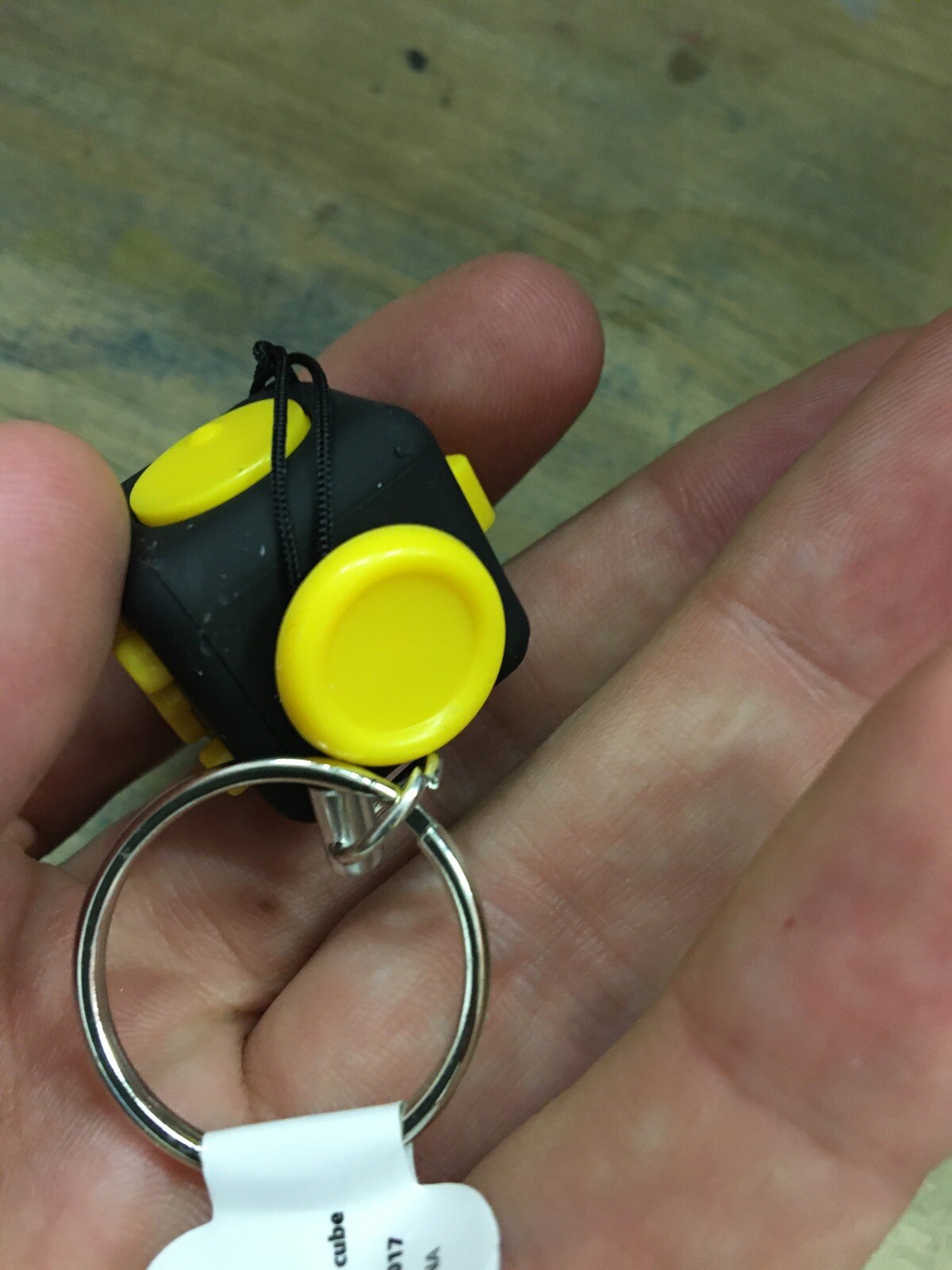 Lot Of 4 Mini Fidget EDC Cube Stress Anxiety Relief Desk Toys - See Desc.