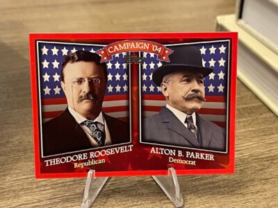 Campaign '04 - Roosevelt vs Parker - 2008 Topps - Card # HCM-1904