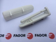 2x Originale Fagor Lavastoviglie Portaposate Binario Estremità Posteriore Tappo