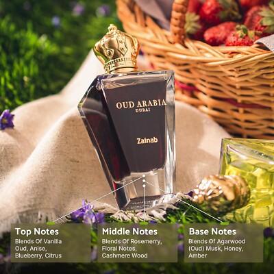 新品 ドバイ 香油 ザイナブ ZAINAB Luxury Perfume Spray Men Women UAE Eau De Parfum 3.4 OZ