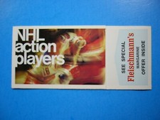 1974/75 LOBLAW'S NHL ACTION PLAYERS HOCKEY STAMP PANEL OPENED YVON LAMBERT RC