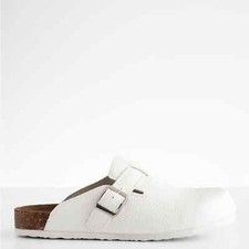 Outwoods Bria Mule Shoe clog Boston slip on medical white work shoes NEW dental