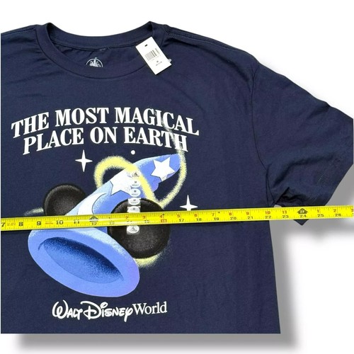 Disney Walt Disney World T Shirt Blue The Most Magical Place On Earth Size M - Bild 3 von 4