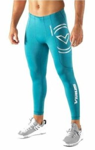 compression pants blue
