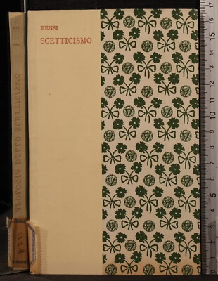 APOLOGIE DER SKEPSIS. RENSI. FORMIGGINI.