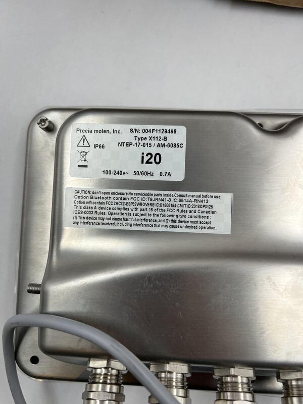 PRECIA MOLEN I20 INDUSTRIAL WEIGHING INDICATOR | eBay