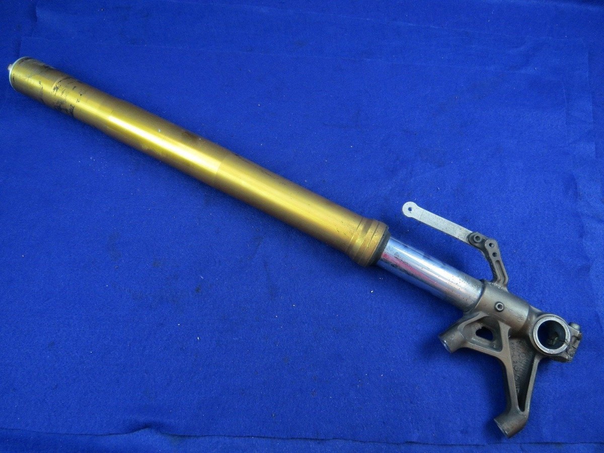 04 Kawasaki ZX-6R Left Fork BENT 636 ZX6 R #202 Suspension