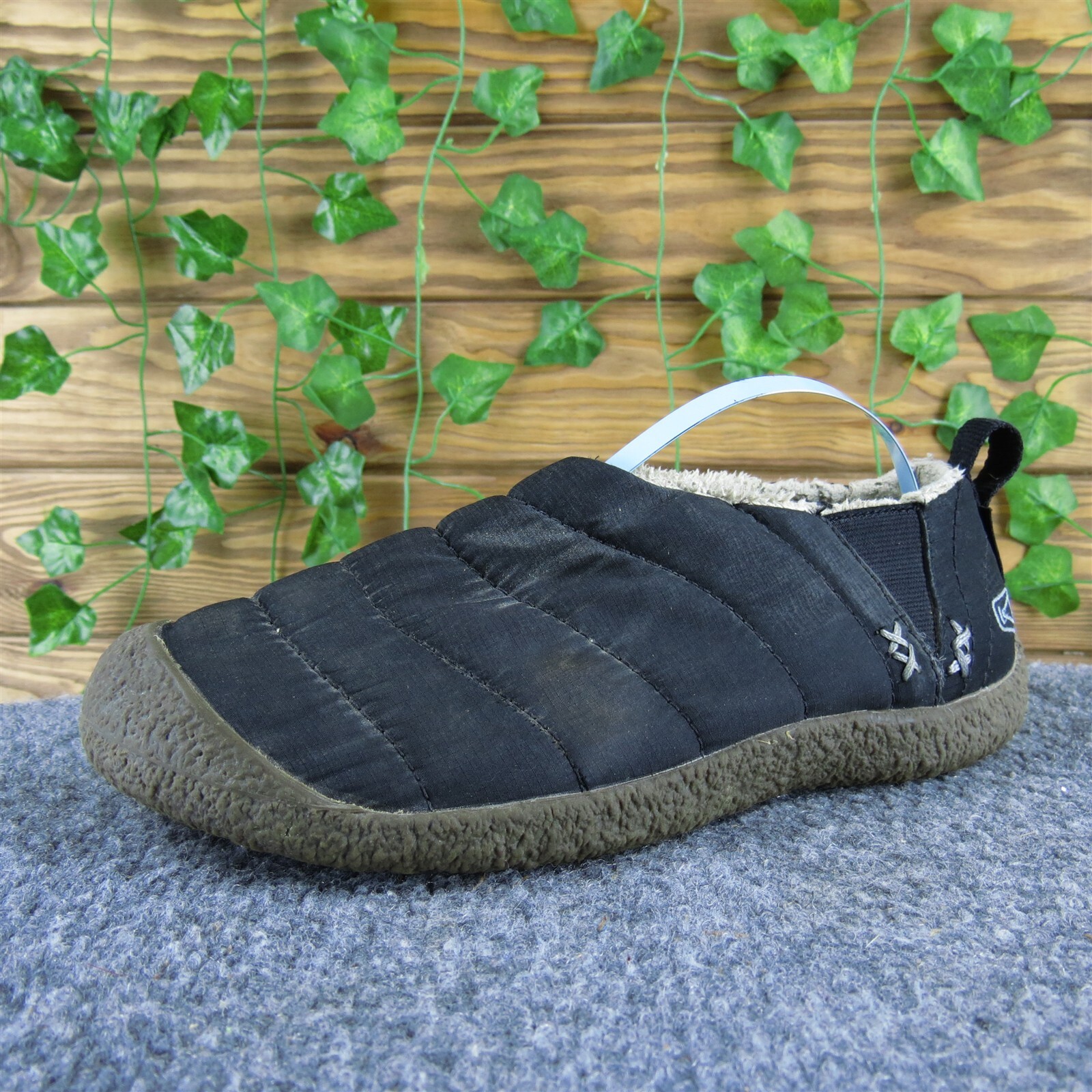KEEN Slip On Donna Howser Tessuto Nero Tg 7 Medium Usat