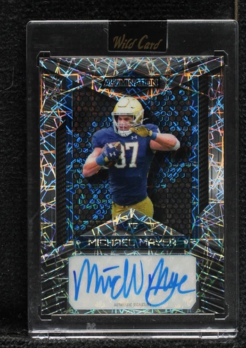 2023 Wild Card Alumination Draft Michael Mayer #AB-88
