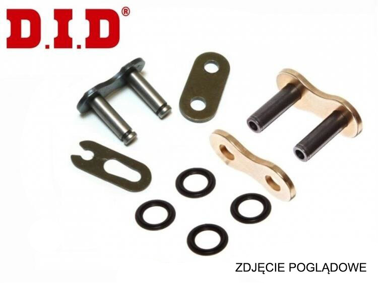 DID CL50VX3G&B-ZJ attache rapide or ultra robuste pour moto