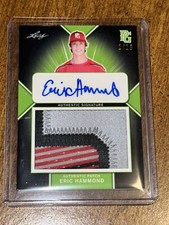 ERIC HAMMOND 2020 Leaf Perfect Game JERSEY LOGO AUTOGRAPH #1/16 USC TROJANS