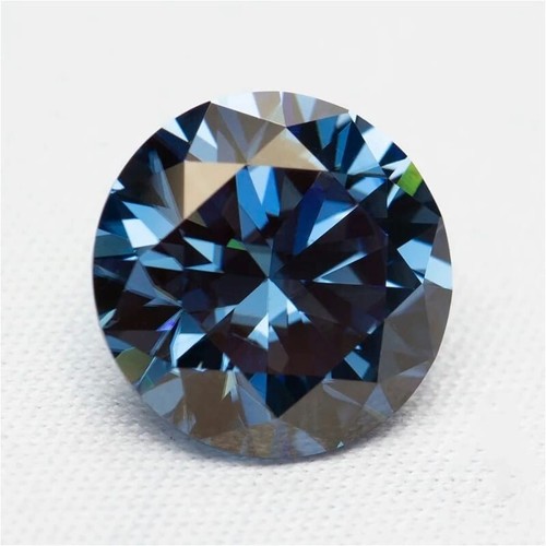 Orecchini A Cerchio In Moissanite 2 Carati Donna – Verde/Blu/Rosa, Chiarezza VVS1, Argento 925, Con Certificato GRA
