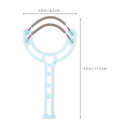WOFASHPURET Facial Hair Removal 4pcs Spring Hair Removal for Women Face Manua... - Picture 4 of 9