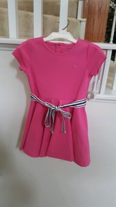 ralph lauren hot pink dress