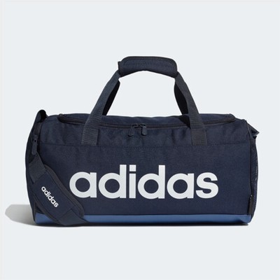 Adidas FM6745 Linear Duffel Small Shoulder bag navy blue | eBay