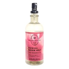 Bath  Body Works Renewing Meadow Aromatherapy Rose Magnolia Essential Oil Mist
