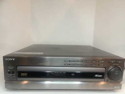 Sony MDP-605 Laserdisc Player CD CDV LD (POWERS ON) SOLD AS IS PARTS